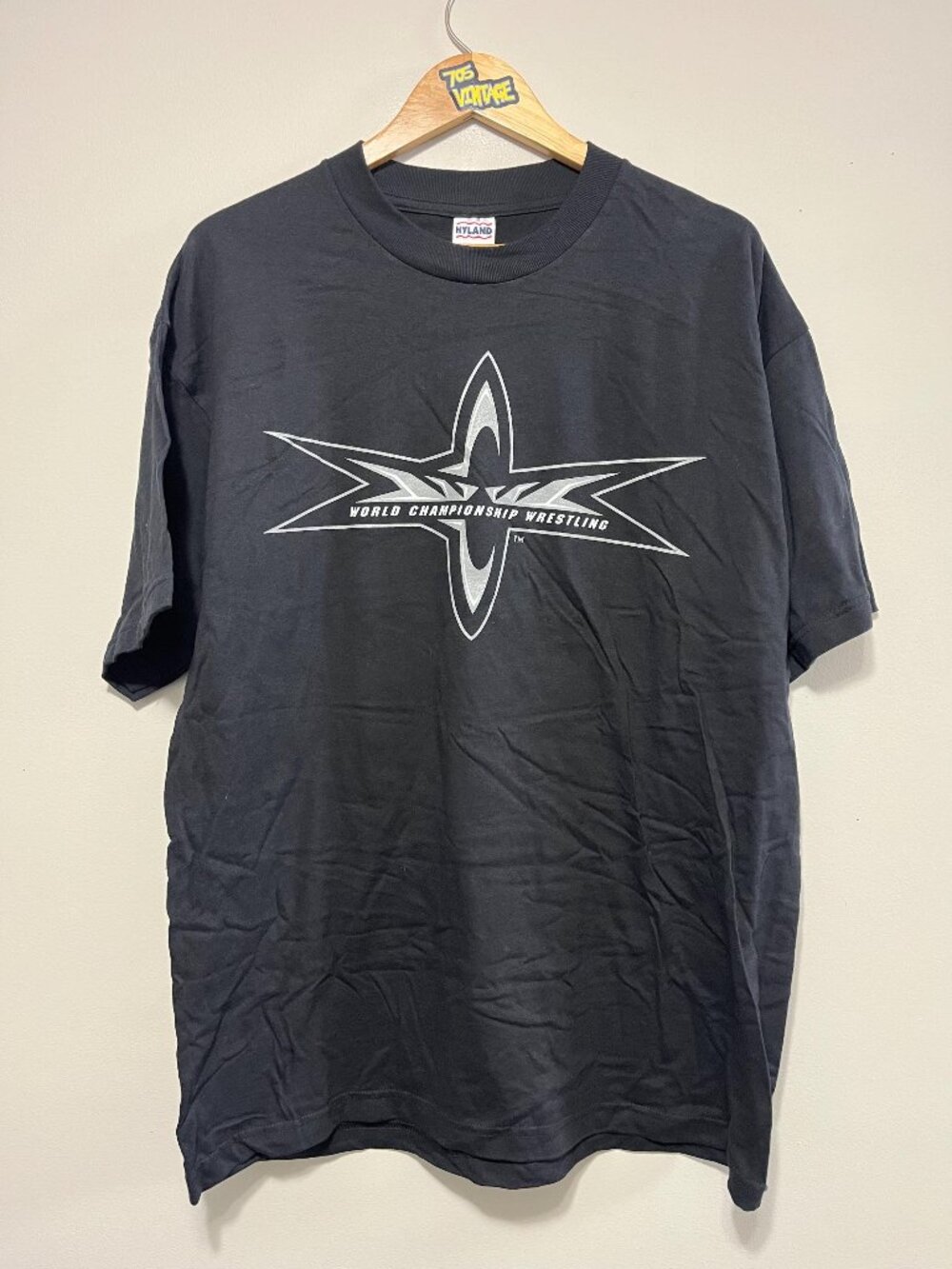 Vinatge WCW Wrestling Crew Member T-shirt
